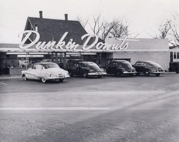 Original Dunkin' donuts store location in Quincy, Massachusettes